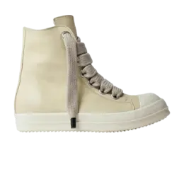 Кроссовки Rick Owens Rick Owens Hollywood Jumbo Laced High 'Parchment', кремовый ru01e5892 lbhw 28111 | parchment/milk/milk