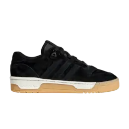 Кроссовки Adidas Rivalry Low 'Black Gum', черный eg9001 | core black/chalk white/gum