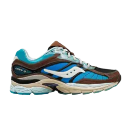 Кроссовки Saucony Footpatrol x ProGrid Omni 9 'Blue Brown', коричневый s70923 1 | blue/brown
