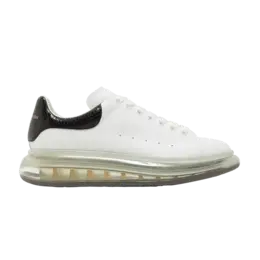 Кроссовки Alexander McQueen Alexander McQueen Oversized Sneaker 'Transparent Sole - Snakeskin', белый 645872 whz4p 9061 | white/black