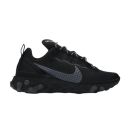 Кроссовки Nike React Element 55 'Quilted Grid - Black', черный ci3835 002