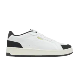 Кроссовки Puma Court Classico Sport 'White Black', белый 400731 01 | white/white/black