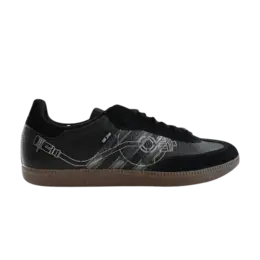 Кроссовки Adidas Def Jam x Samba '25th Anniversary', черный g06098 | black/silver metallic/running white