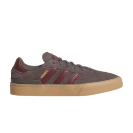 Кеды Adidas Busenitz Vulc 2 'Charcoal Shadow Red Gum', серый jq1028 | charcoal/shadow red/gum