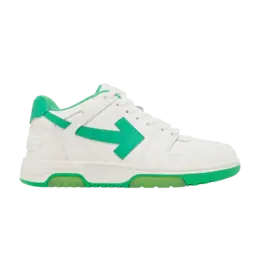 Кроссовки Off-White Off-White Out of Office Low 'White Green', белый omia189s22lea001 0155 | white/green
