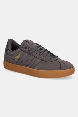 Замшевые кроссовки VL Court 3.0 Adidas, серый ih8910 | szary