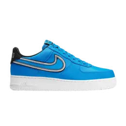 Кроссовки Nike Air Force 1 Low 'Reverse Stitch - Blue', синий cd0886 400
