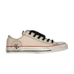 Кроссовки Converse Ramones x Chuck Taylor All Star Ox 'Parchment', желто-коричневый 113973 | parchment
