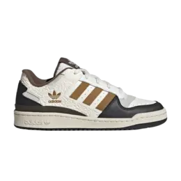 Кроссовки Adidas Forum Low CL 'White Bronze Strata', белый jq8734 | core white/bronze strata/core white