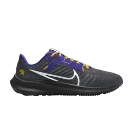 Кроссовки Nike NFL x Air Zoom Pegasus 40 'Minnesota Vikings', черный dz5957 001 | anthracite/court purple/gold/white