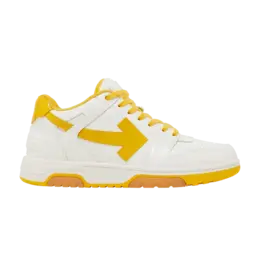 Кроссовки Off-White Off-White Out of Office Low 'White Yellow', белый omia189s22lea002 0118 | white/yellow