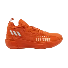Кроссовки Adidas Dame 7 EXTPLY 'Opponent Advisory - Team Orange', оранжевый gw7899 | team orange/footwear white/team orange