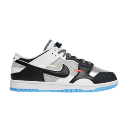 Кроссовки Nike Dunk Low Scrap Premium 'Mismatch', белый dn5381 001 | black/neutral grey/university blue/white
