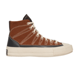 Кроссовки Converse Chuck 70 High 'Cozy Granola - Brindle Brown Steel', коричневый 171548c | brindle brown/steel