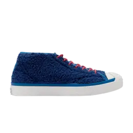 Кроссовки Converse Jack Purcell Mid 'Retro Sherpa - Navy Lemon', синий 169790c | navy/lemon venom/egret