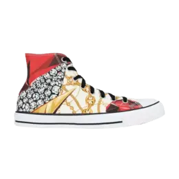 Кроссовки Converse Chuck Taylor All Star High 'Gold Chain Ruby', белый 156464f | red/white/black