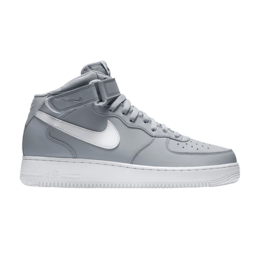 Кроссовки Nike Air Force 1 Mid '07 'Wolf Grey', серый 315123 033 | wolf grey/white