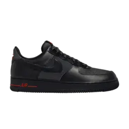 Кроссовки Nike Air Force 1 Low 'Reflective Black', черный do6389 001 | black/black/university red