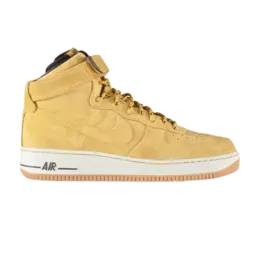 Кроссовки Nike Air Force 1 Hi Vt Prm Qs, желто-коричневый 486986 700 | haystack/haystack-birch