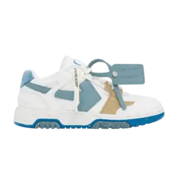 Кроссовки Off-White Off-White Out of Office Slim 'White Blue', белый omia243s23lea001 0145 | white/blue