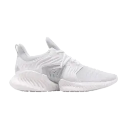 Кроссовки Adidas Alphabounce Instinct CC 'White Grey', белый ef1240 | cloud white/silver metallic/cloud white