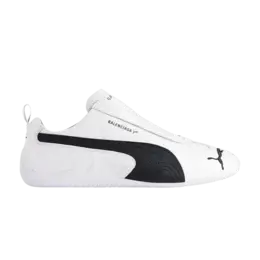 Кроссовки Balenciaga Balenciaga x Speedcat Leather 'White Black', белый 847148 wsdsb 9010 | white/black