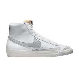 Кроссовки Nike Blazer Mid '77 Vintage 'Light Smoke Grey', белый bq6806 114 | white/light smoke grey/black/sail