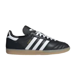 Кроссовки Adidas Samba JP 'Black White Gum', черный jq9056 | black/white/gum