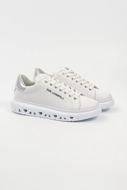 Кожаные кроссовки Kapri Kite Karl Lagerfeld, белый kl54519a.01s | biały