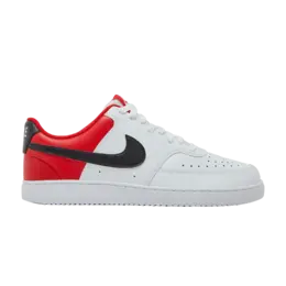 Кроссовки Nike Court Vision Low 'White University Red', белый dh0851 100 | white/black/university red