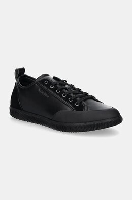 Кожаные кроссовки LOW TOP LACE UP Calvin Klein, черный hm0hm01585 | czarny