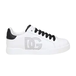 Кроссовки Dolce & Gabbana Dolce & Gabbana Portofino 'White Black', белый cs2324 av066 89697 | white/black