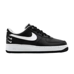 Кроссовки Nike Air Force 1 '07 LV8 'Double Swoosh - Black White', черный ct2300 001 | black/white