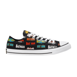 Кроссовки Converse DC Comics x Chuck Taylor All Star Low 'Batman', черный 167319c | black/white/multi-color