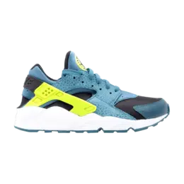 Кроссовки Nike Air Huarache 'Space Blue', черный 318429 043 | black/space blue-volt