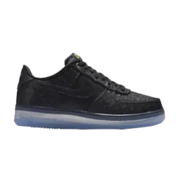 Кроссовки Nike Air Force 1 Comfort Lux Low 'Black', черный 805300 001 | black/black