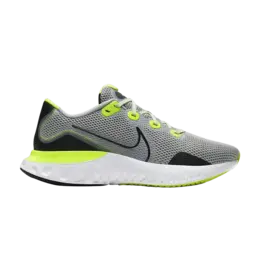 Кроссовки Nike Renew Run 4E Wide 'Grey Fog Volt', серый cw7437 006 | grey fog/black/white/volt
