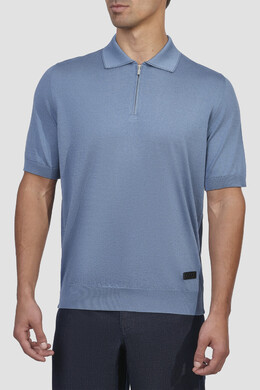 Zilli: Голубое поло 