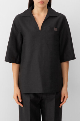 Max Mara: Трикотажная блуза 