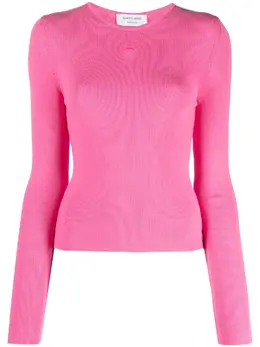 Marine Serre: Трикотажный топ 