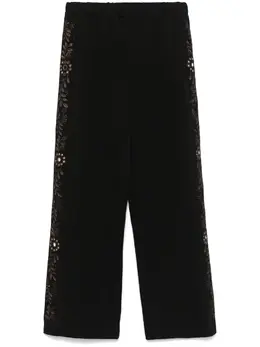 Wales Bonner: Чёрные брюки 