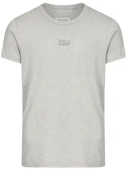 Maison Margiela: Светлая футболка  Numbers