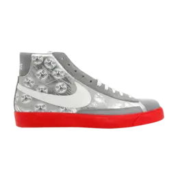 Кроссовки Nike Blazer High 'Osu', серебряный 316664 012 | metallic silver/white-sport red