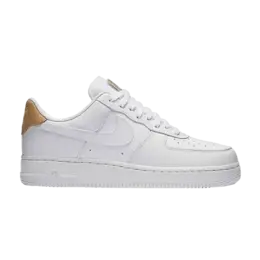 Кроссовки Nike Air Force 1 Low '07 LV8 'Vachetta Tan', белый 718152 108 | white/white/vachetta tan