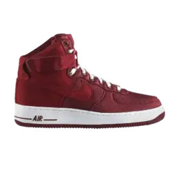 Кроссовки Nike Air Force 1 High Premium 'Team Red', красный 386161 601 | team red/team red/white
