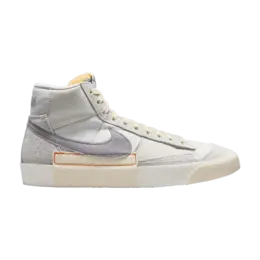 Кроссовки Nike Blazer Mid '77 Pro Club 'Remastered - Summit White Cement Grey', серый dq7673 104 | summit white/cement grey/platinum tint