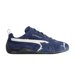 Кроссовки Balenciaga Balenciaga x Speedcat Suede 'Navy White', синий 847146 wsdsd 4191 | navy/white/black