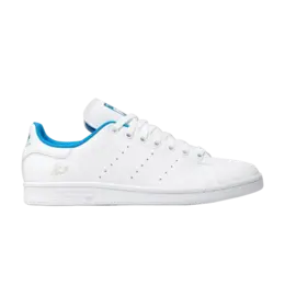 Кроссовки Adidas Stan Smith Primegreen 'White Bright Blue', белый gz7795 | cloud white/cloud white/bright blue