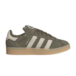 Кроссовки Adidas Campus 00s 'Medium Dark Khaki', зеленый jq8355 | medium dark khaki/off white/gum