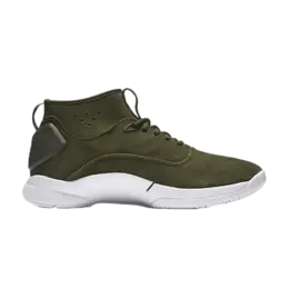 Кроссовки Nike Hyperdunk Low CRFT, зеленый 880881 300 | cargo khaki/cargo khaki-white